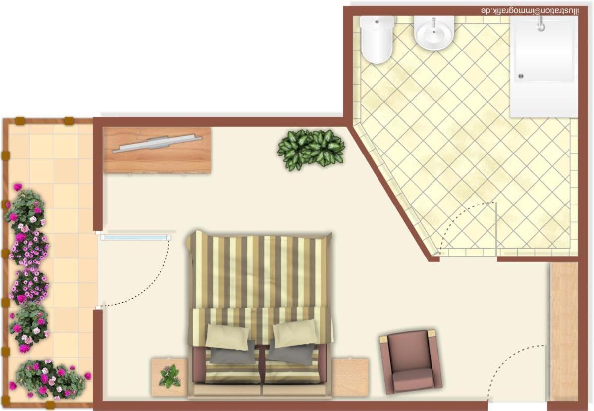 Doppelzimmer Buffet, Direkt Am Alten Strom Holiday home